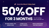 Early Bird Black Friday Deal – 50% off for 3 months  + 50 Free Expert-Led Migrations + 5 Free AI Co-Pilot Credits + +$50 in Additional Hosting Credits