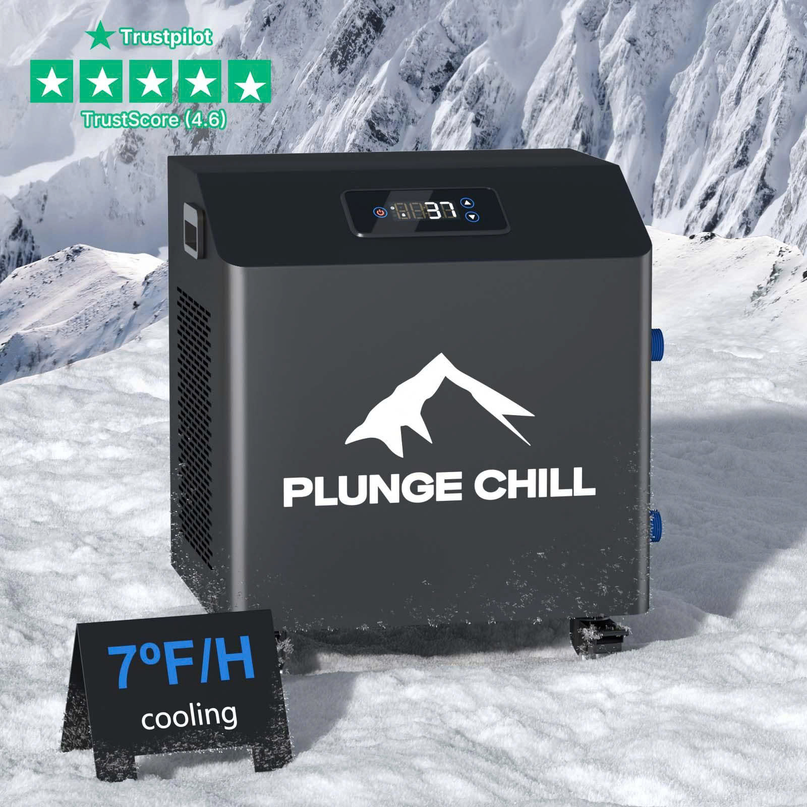 1HP Cold Plunge Chiller